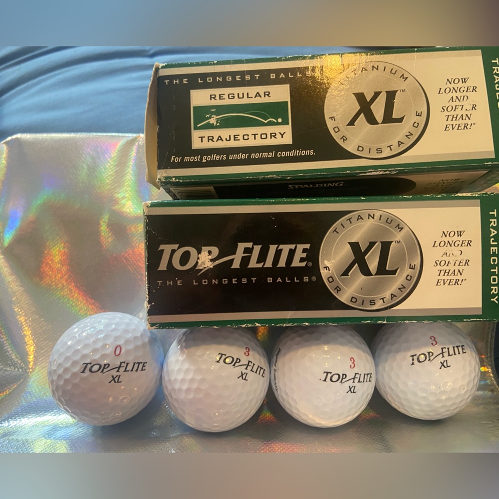 Spalding Top Flite XL Golf Ball 3pk Sleeve